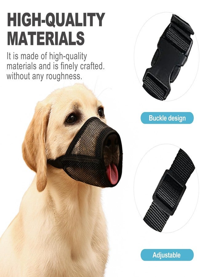 CoguZed 1-Pack Single Pack Soft Dog Muzzle for Small Dogs – Hypoallergenic Breathable Mesh with Bite & Barking Prevention, Adjustable Ergonomic Fit - Image 3