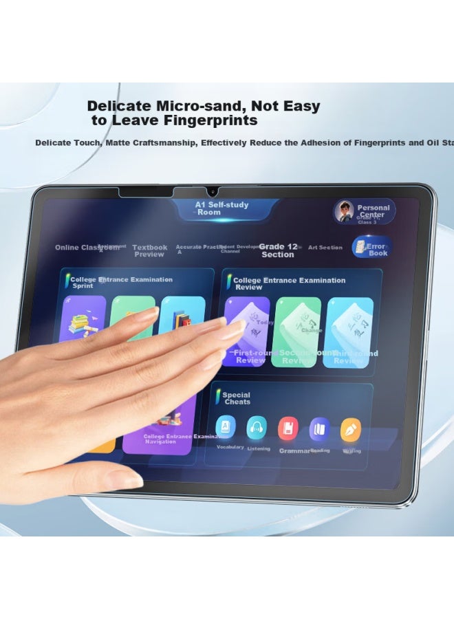 Freeson 12.7 Inch Anti-Blue Light Matte Screen Protector For Bubugao Learning Machine A8 Tablet, Scratch-Resistant, Smooth For Drawing And Writing, Paper-Like Film - Image 2