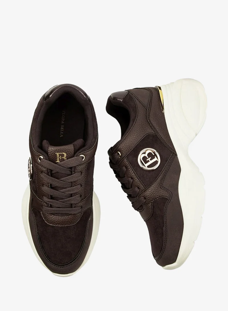 فلورا بيلا من شو إكسبرس أحذية رياضية برباط مزينة بالدانتيل