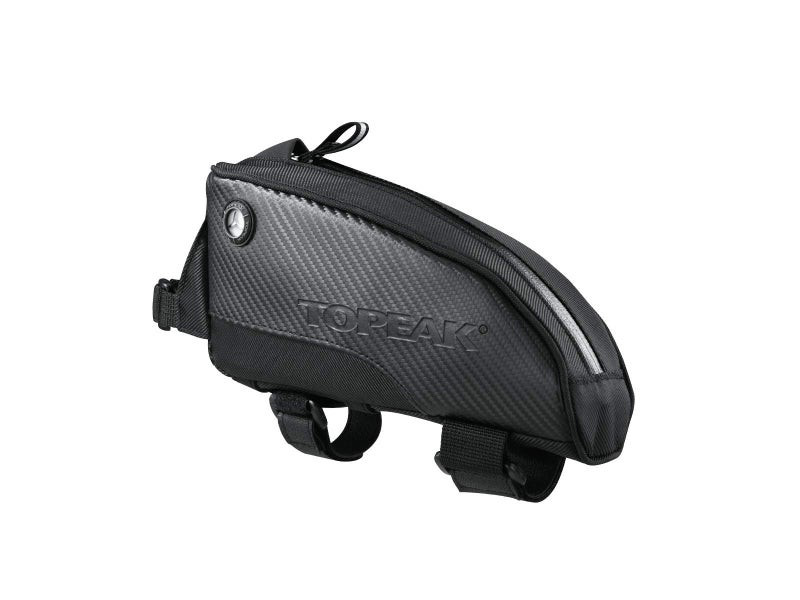 Topeak Fuel Tank Top Tube Bike Bag with Charging Cable Hole, Large â€“ High-Capacity Frame-Mounted Storage for Energy Bars, Tools, and Electronics with Durable Nylon Build & Secure Strap Mount - Image 1