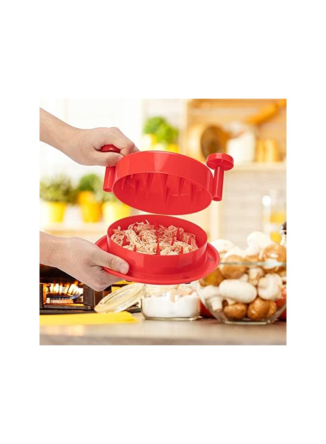 Premify Meat/Chicken Shredder | Twist Shred Machine Chicken Shredding Tool |Claws Meat Shredding Tool with Handles & Non-Skid Base | Suitable for Pulled Mutton Beef Chicken Shredd - Image 4
