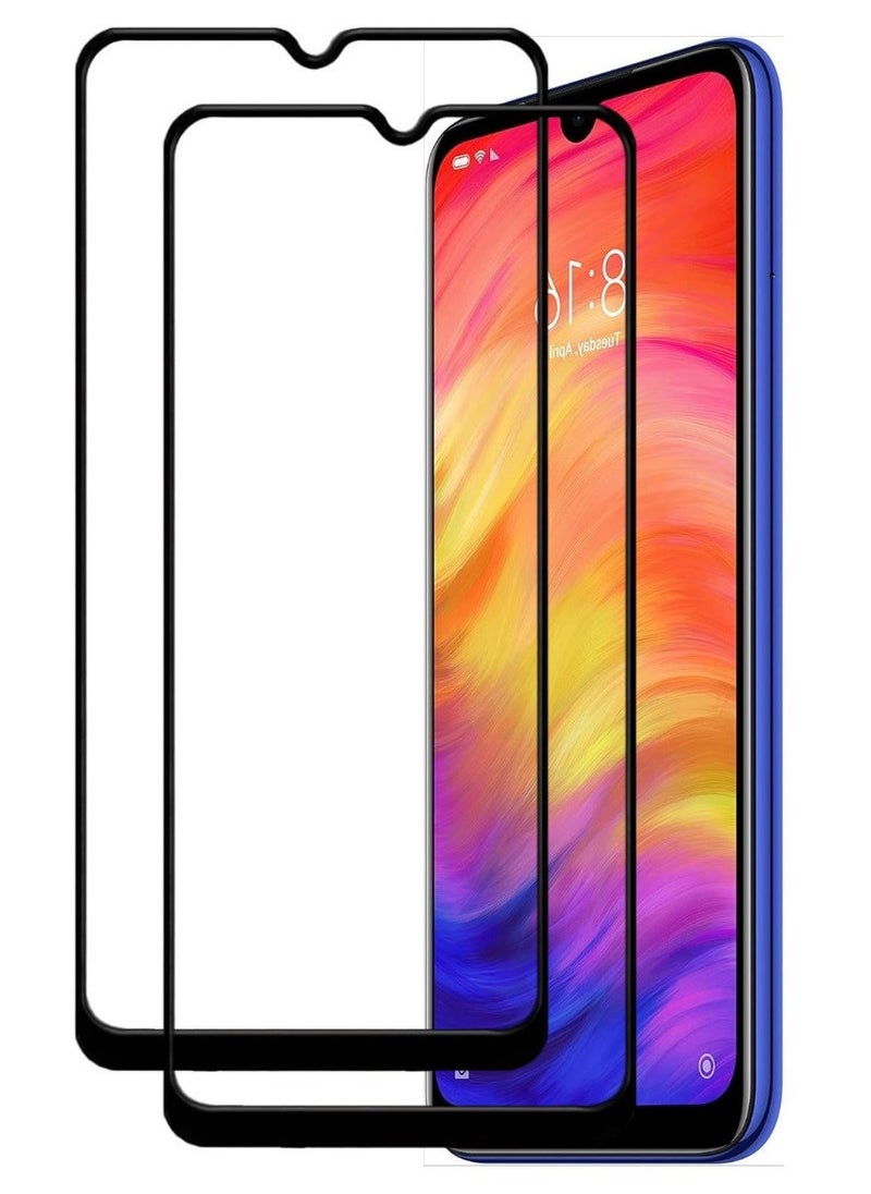 ACLIX 2 Pieces Antistatic ESD Dustproof Premium Quality High Definition Tempered Glass Screen Protector Designed For Xiaomi Redmi Note 7 - Image 1