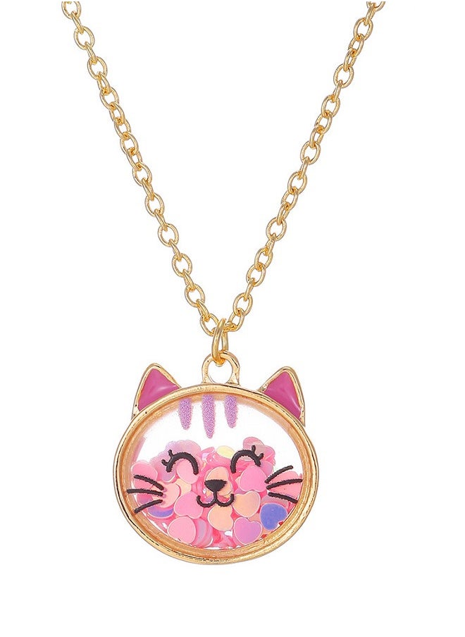 Generic Cute Cat Necklace Children's Necklace Dopamine Necklace  - Image 1