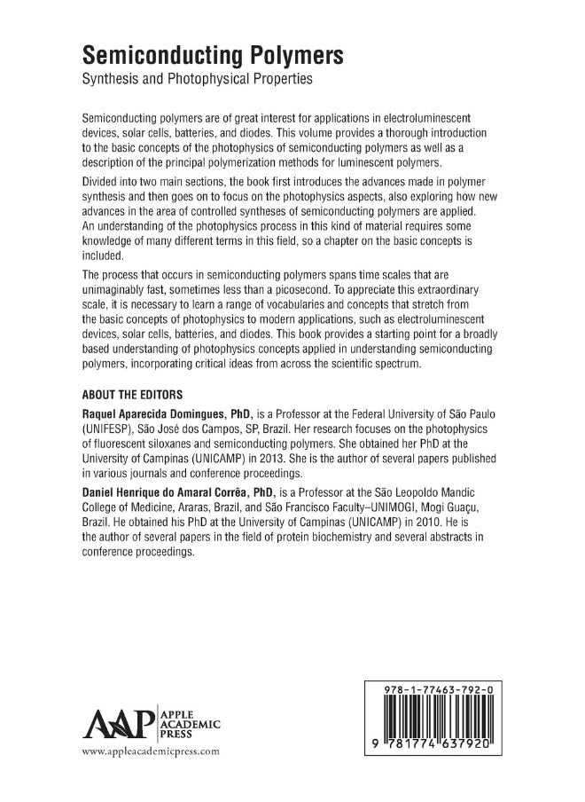 Semiconducting Polymers: Synthesis and Photophysical Properties  - Image 2