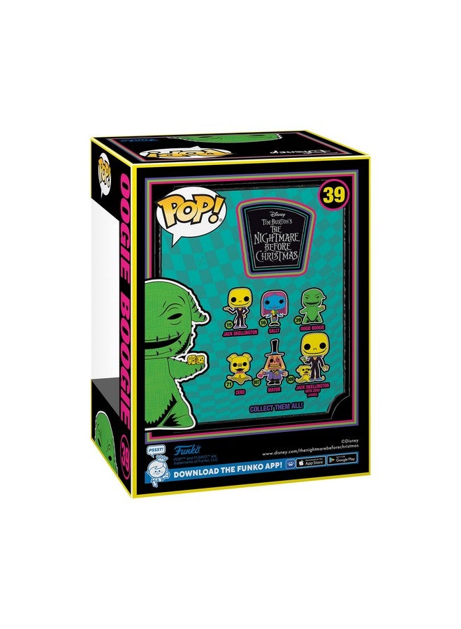 Funko Pop! Disney: The Nightmare Before Christmas - Oogie (Blacklight) - Image 4