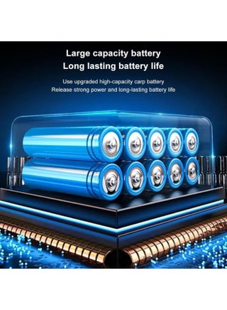 مصباح كشاف LED ممتاز مقاوم للماء يعمل بالطاقة الشمسية، مصباح عمل يدوي، فانوس تخييم بأربعة أوضاع إضاءة، ضوء نهاري، مناسب للممرات والمتاجر والحدائق والتخييم في الأماكن المغلقة والمفتوحة. - view 2
