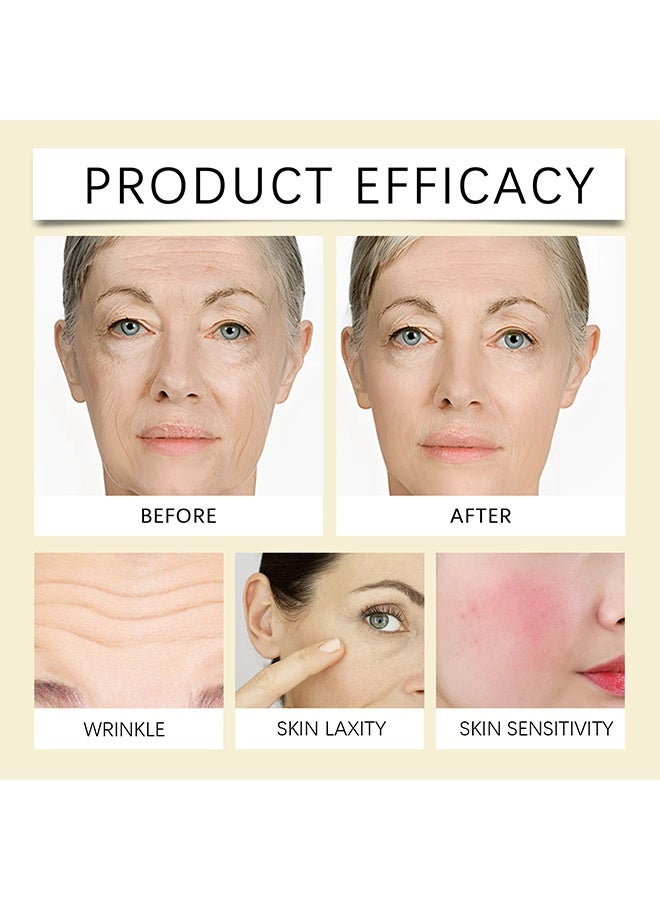 EELHOE Gold Protein Collagen Combination -Protein Thread Lifting Set, Soluble Protein Thread and Nano Gold Essence Combination, Absorbable Collagen Thread for Face Lift, Reverse Collagen Serum for Face, Smoothing Firming Moisturizing - Image 2