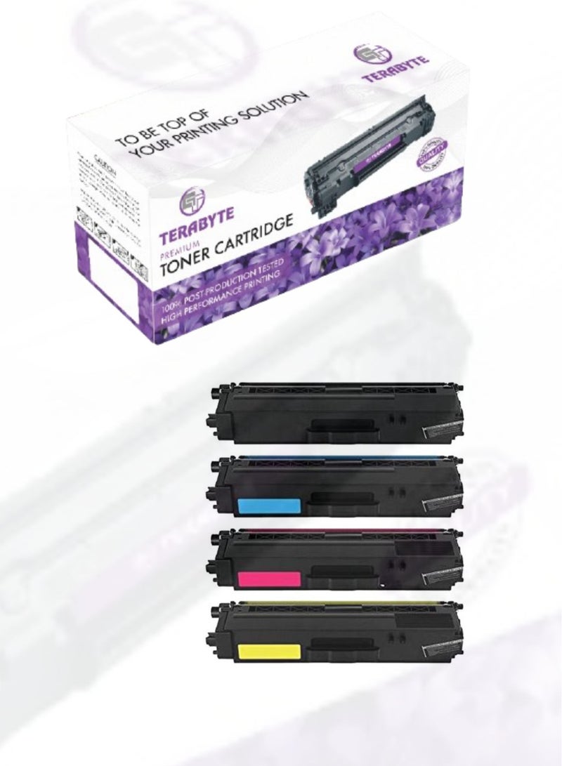 Terabyte 415A مع شريحة جديدة مجموعة خرطوشة حبر بأربعة ألوان متوافقة مع W2030A W2031A W2033A W2032A 2030A 2031A 2033A 2032A تعمل مع طابعات Laserjet Pro M454DN M454DW MFP M479DW M479FDN - Image 1