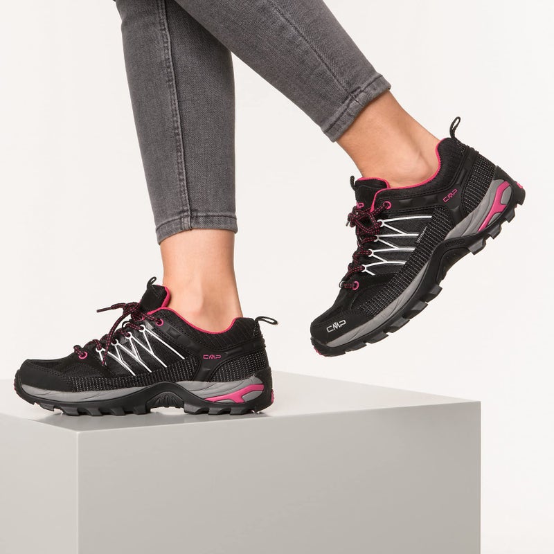 CMP Women's Rigel Low Wmn Shoe Wp Trekking & Hiking Shoes, Glacier Black, 40 EU - Image 2
