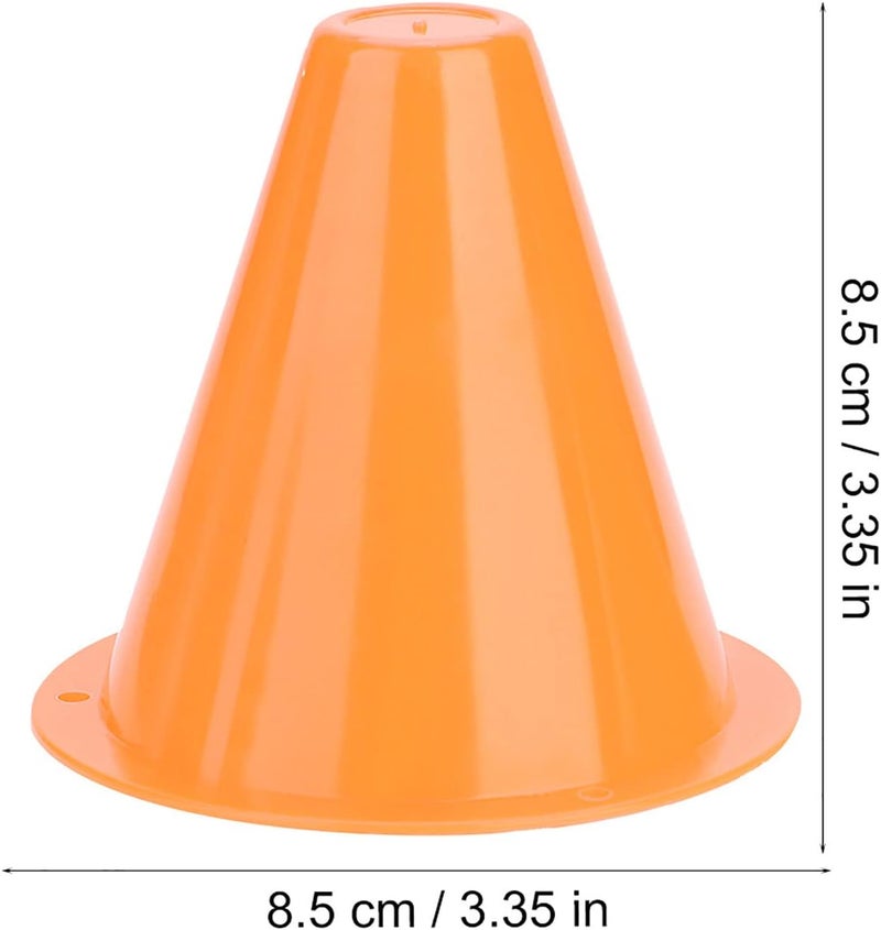 woobles Soccer Training Cone, Agility Soccer Disc Cones Barriers Plastic Marker Holder Sports Accessory (10pcs) - Image 4