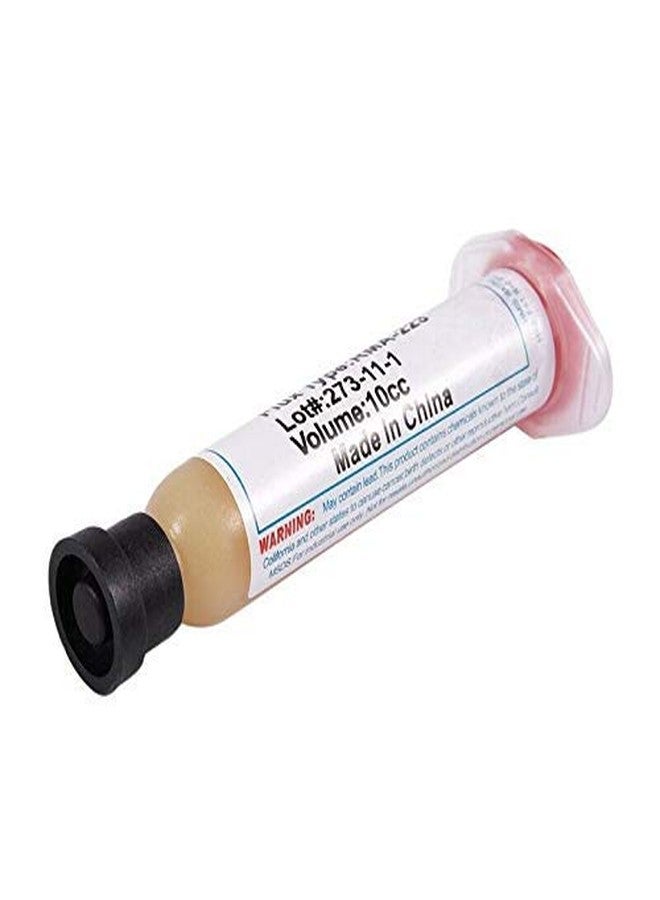 Gadget Hero's Solder Flux Paste Amtech RMA-223 PCB PGA BGA SMD Soldering Flux Paste 10CC Convenient Syringe Tube. Portable Welding Flux for Phone BGA IC Chips Repair & Also For Electronics Assembly 5U - Image 2