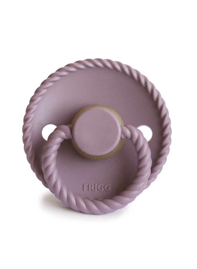 FRIGG لهاية FRIGG من السيليكون بحبل للأطفال 6-18 شهر 1-Pack تو twilight mauve - الحجم 2 - Image 1