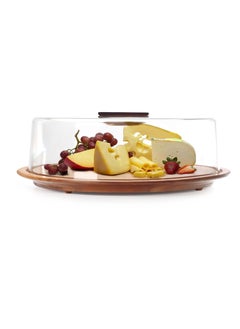 BILLI Wooden Cheese Dome With Acrylic Cover  - Image 1