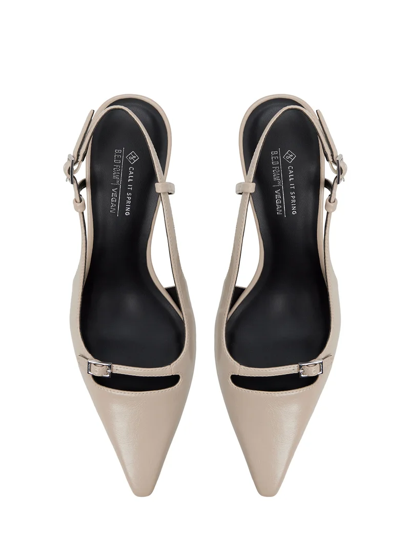 CALL IT SPRING Casual Heeled Sling Back Sandals