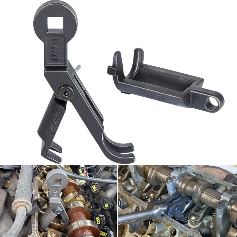 Camoo Rocker Arm RemoverInstaller Valve Spring Compressor Tool for 19992013 Jeep Dodge for Chrysler with 37L 47L Engines 38 Inch Drive Replace for 37471 10102 8426 8387 8516A