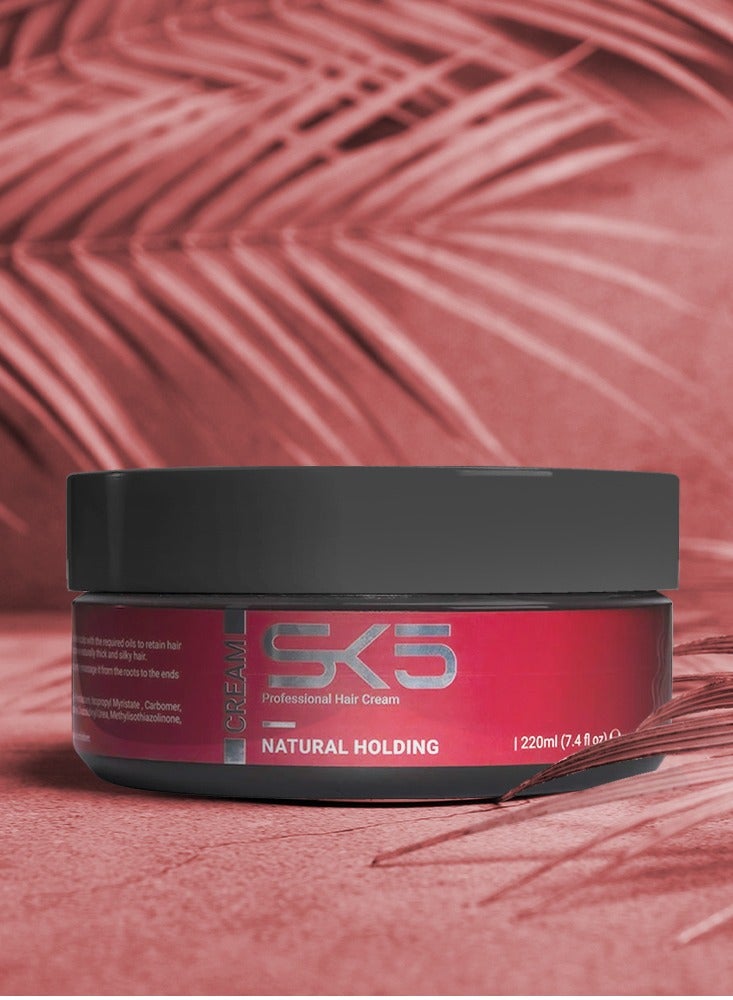 SK5 SK5 Super Holding Hair Styling Wax - Professional Texture, 220ml - Image 2