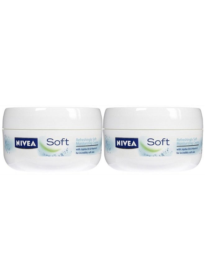 Nivea Soft Body Creme - 6.8 oz - 2 pk - Image 1