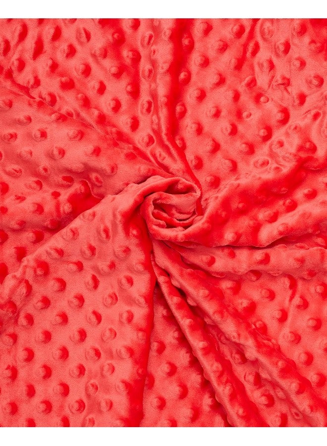 Happy Threads Baby Unisex Plush Polar Fleece Blanket - Gifts for Baby (Red/Blue/Green, 0-12 Months) - Image 3