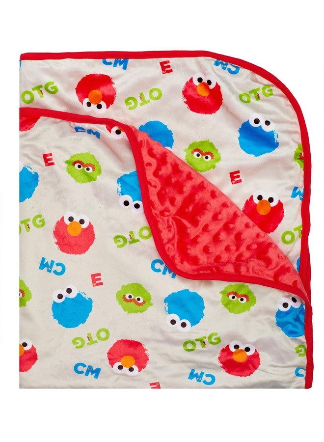 Happy Threads Baby Unisex Plush Polar Fleece Blanket - Gifts for Baby (Red/Blue/Green, 0-12 Months) - Image 1