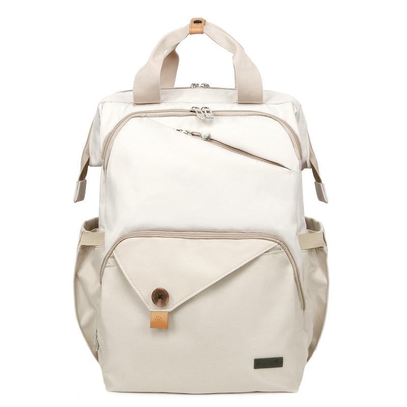 Hap Tim Baby Diaper Bag for Boys Girls, Large Backpack Diaper Bags with Double Compartments, Baby Registry Search Shower Gifts Stuff Newborn Must Havesï¼ˆ7340-KKï¼‰ - Image 1