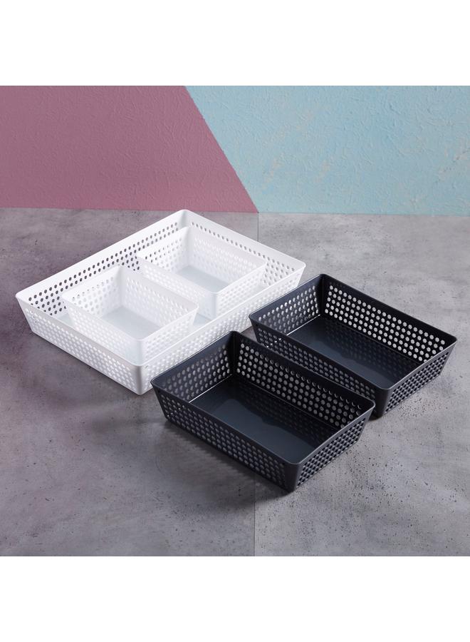 هوم بوكس سلة تخزين متعددة الأغراض - مجموعة من 5 قطع - Image 1