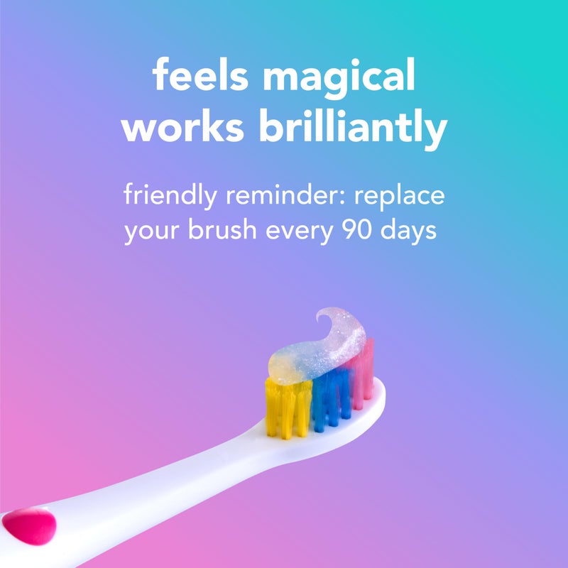 Hello Soft Kids Toothbrushes, Unicorn Toothbrush Pack with Wide Handles, Made for Kids of All Ages, BPA-Free, Super Soft Bristles, Gentle on Gums, Tough on Pesky Plaque, 6 Pack - Image 4