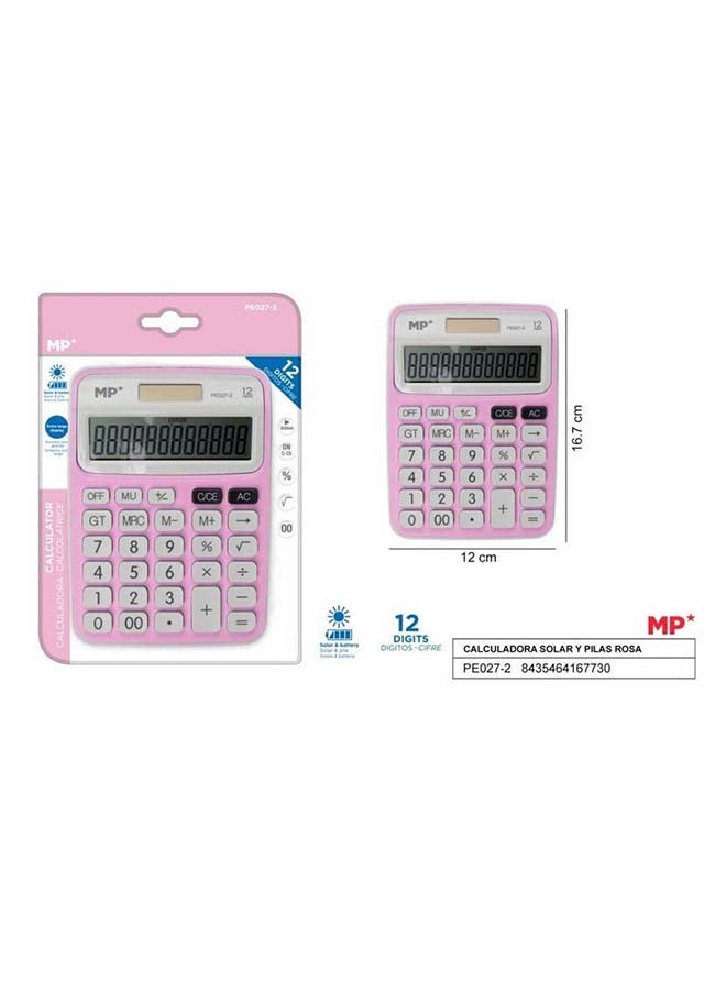 MP آلة حاسبة مكتبية مزدوجة الطاقة