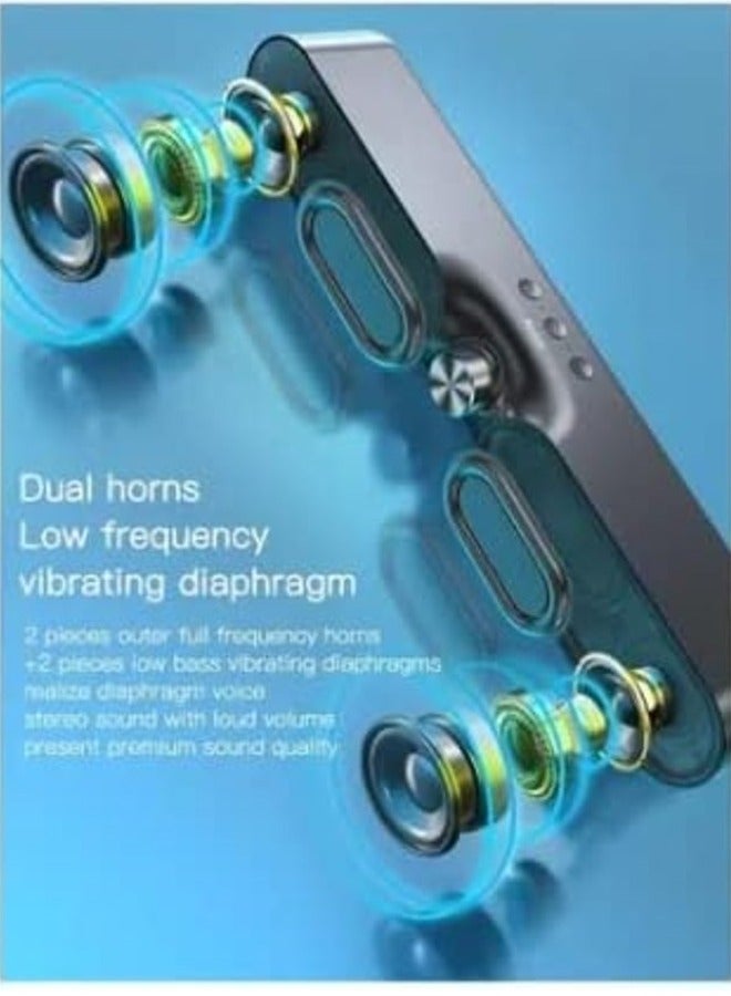 YESIDO YSW05 Rechargeable Stereo Bass Bluetooth 5.0 Speaker Music Player Subwoofer Support TF U-Disk. - Image 2