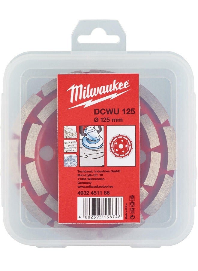 ميلواكي Diamond blade grinder DCWU 125 x 22.23 mm - Image 3