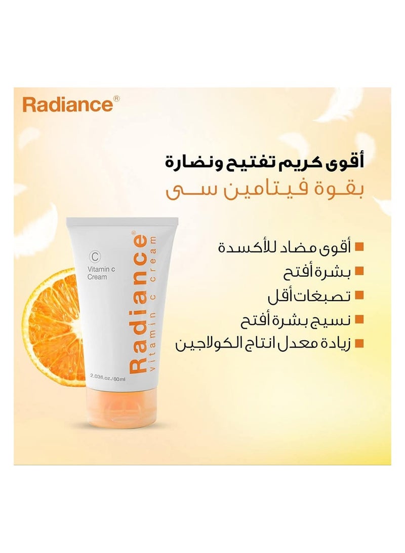 RADIANCE Hyaluronic Acid & Vitamin C  Cream 60ml  - Image 2