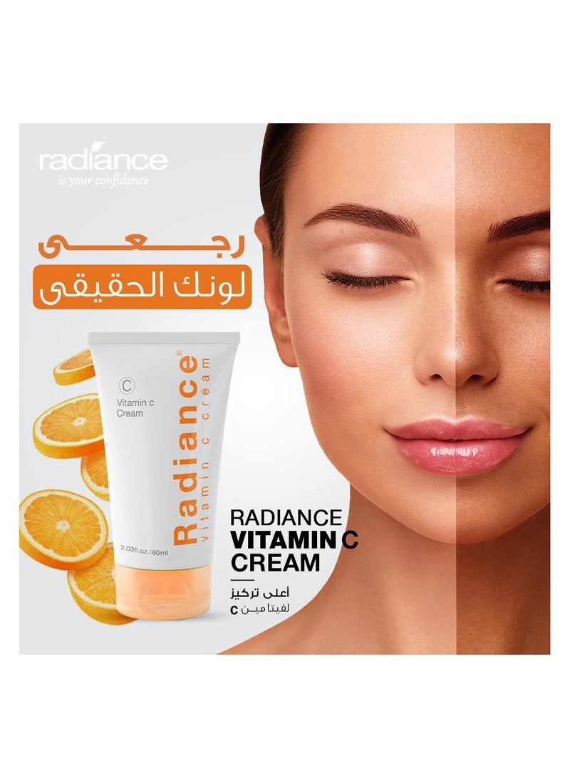 RADIANCE Hyaluronic Acid & Vitamin C  Cream 60ml  - Image 3