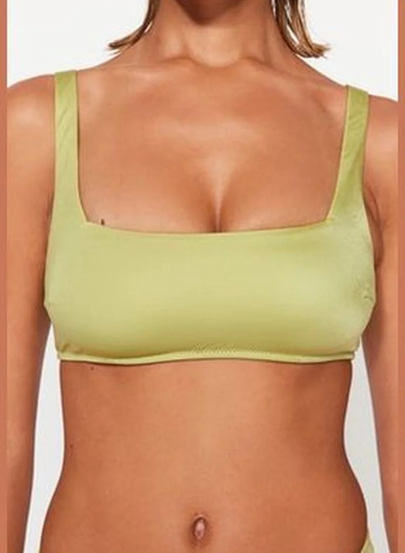 trendyol Green Bralette Bikini Top TBESS21BU0303