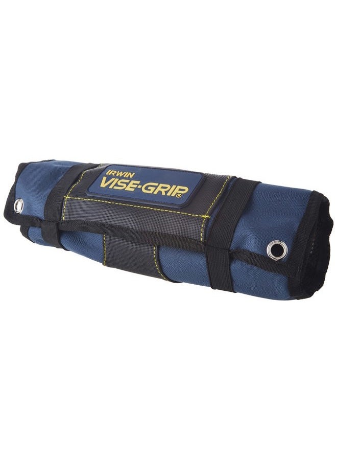 IRWIN VISE-GRIP Pliers Set with Tool Wrap, 5-Piece (2078708), Blue - Image 4