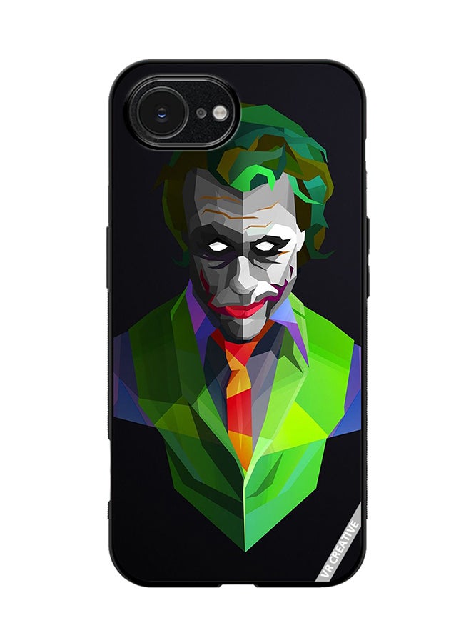 VR CREATIVE Protective Case Cover For Apple iPhone 16e Joker Design Multicolour