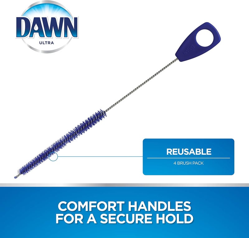 Dawn Straw Cleaning Brush for Reusable Straws 4 pack - Image 5