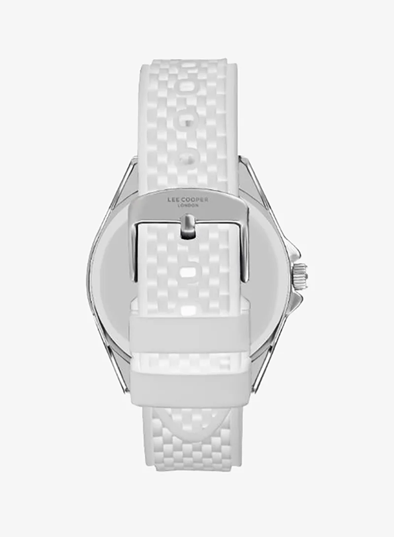Lee Cooper  Men's Silicone DATE Watch LC07361.393 - 45 mm for Men | Best Price UAE