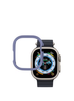 GULFLINK PC Half Case Protector frame Compatible with Apple Watch Series 8 ULTRA 49 mm Ice blue  - Image 5