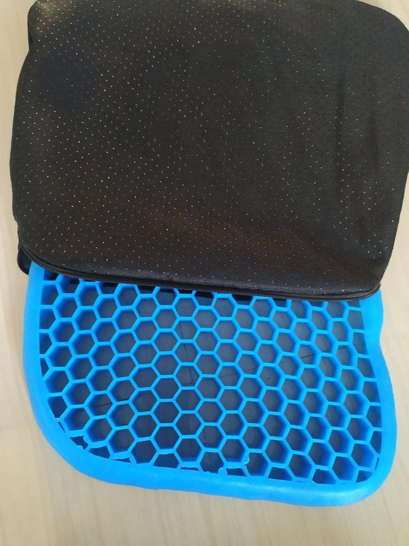AUREUS Gel Seat Cushion for Chair Orthopedic Honeycomb Design Pressure Sore Relief - Image 3