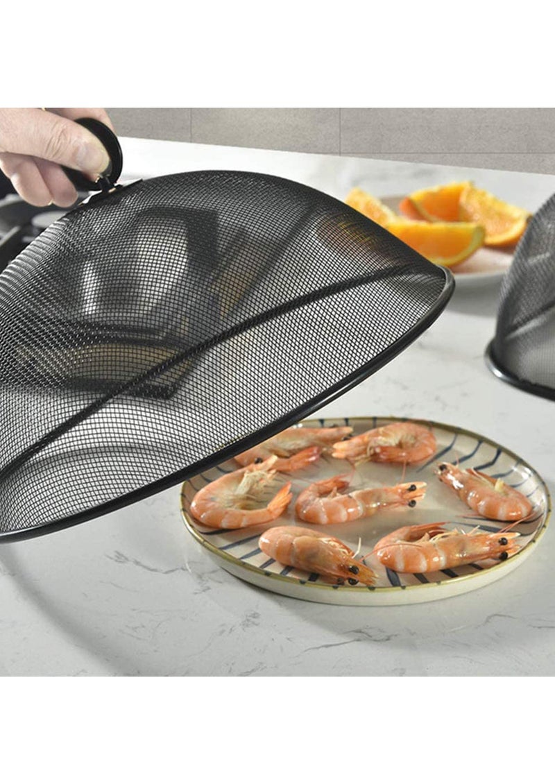 Excefore 12 inches - Metal Mesh Food Cover, Reusable Dome Mesh Covers to Protect Food from Fruit Flies Insect, Bugs, Mosquitos for Indoor Outdoor Kitchen Table Picnic Camping - Image 4