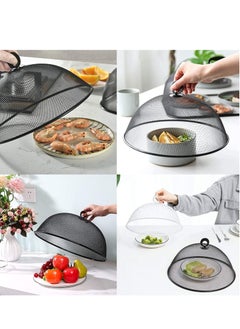Excefore 12 inches - Metal Mesh Food Cover, Reusable Dome Mesh Covers to Protect Food from Fruit Flies Insect, Bugs, Mosquitos for Indoor Outdoor Kitchen Table Picnic Camping  - Image 5