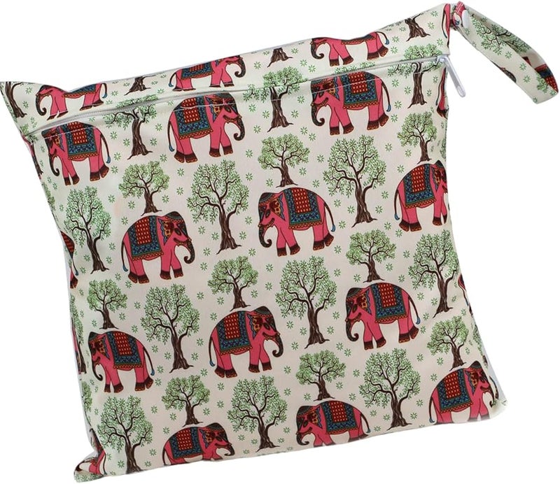Baby Elephant Color Waterproof TPU Sewing Storage Bag Planner For Pet And Fabric Materials - Image 4