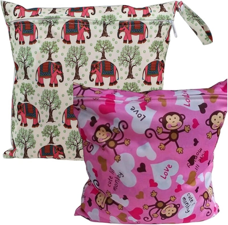 Baby Elephant Color Waterproof TPU Sewing Storage Bag Planner For Pet And Fabric Materials - Image 5