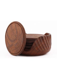 QUESERA Handmade Wooden Beautiful Tea Coaster 