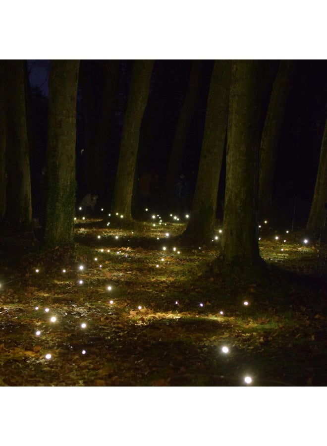 EPSCO FireFly Solar Garden Lighting - 2 pieces - Decorative pack 12 LED Bulbs - Image 4