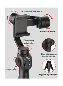 Generic Gimbal F10 3-axis Stabilizer Tripod For Smartphone  - Image 3