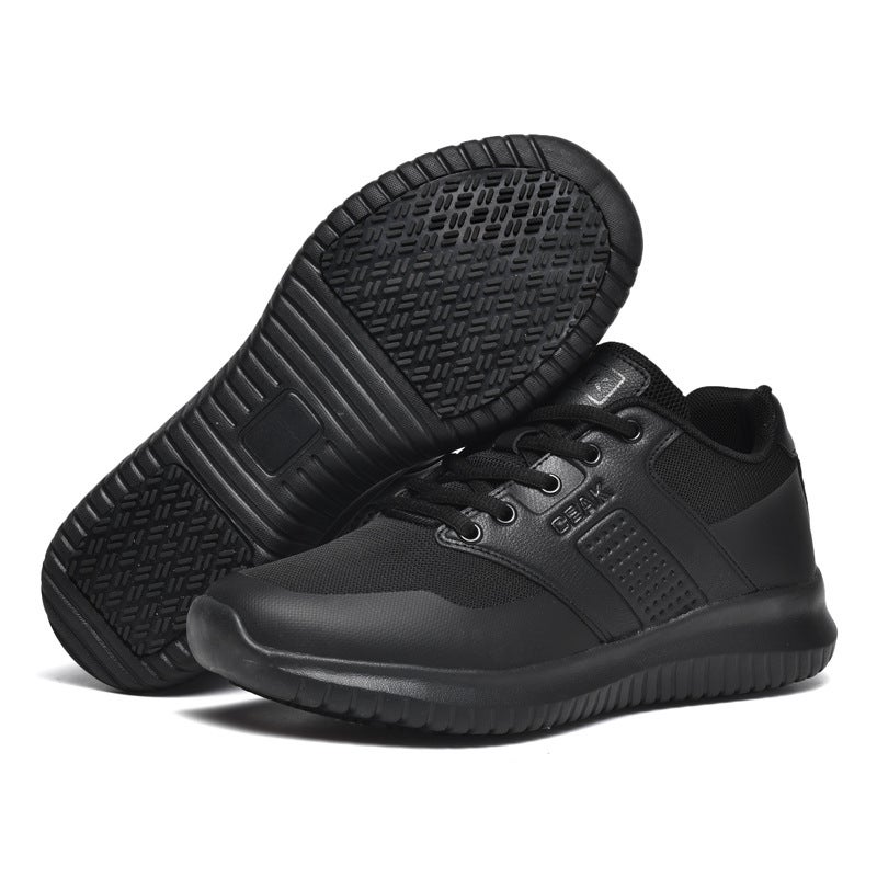 Chef''s Special Non-Slip Shoes for Men, Waterproof and Oil-Proof, Soft-Soled Black Work Shoes for Long-Term Standing in the Restaurant Kitchen - Image 5