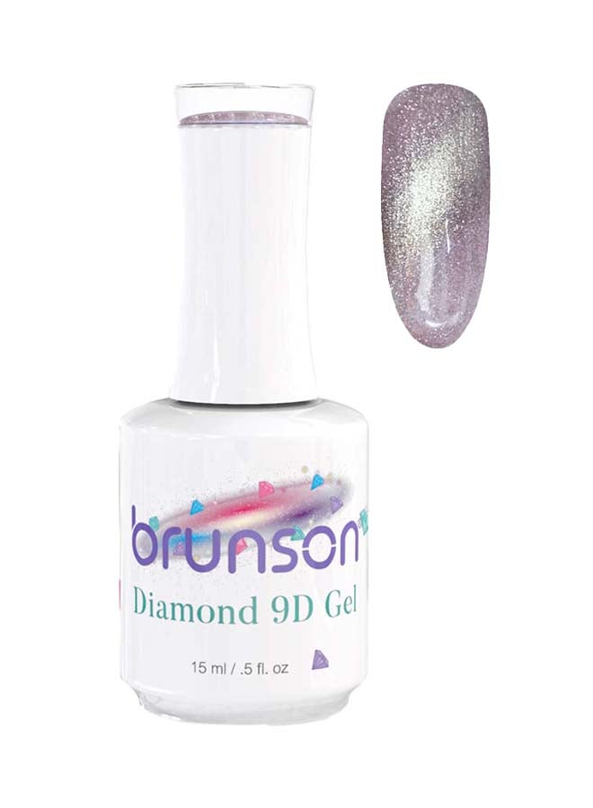 brunson جل أظافر مانيكير مرآة الماس 9D مع تأثير عين القط العاكس 15 مل جل نقع BD9D004 - Image 1