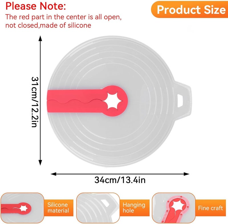 Adjustable Kitchen Splash Guard for Egg Beaters and Dough Mixers Five Level Versatile Shield Fits Various Mixing Bowls for Mess Free Baking Prep - Image 5