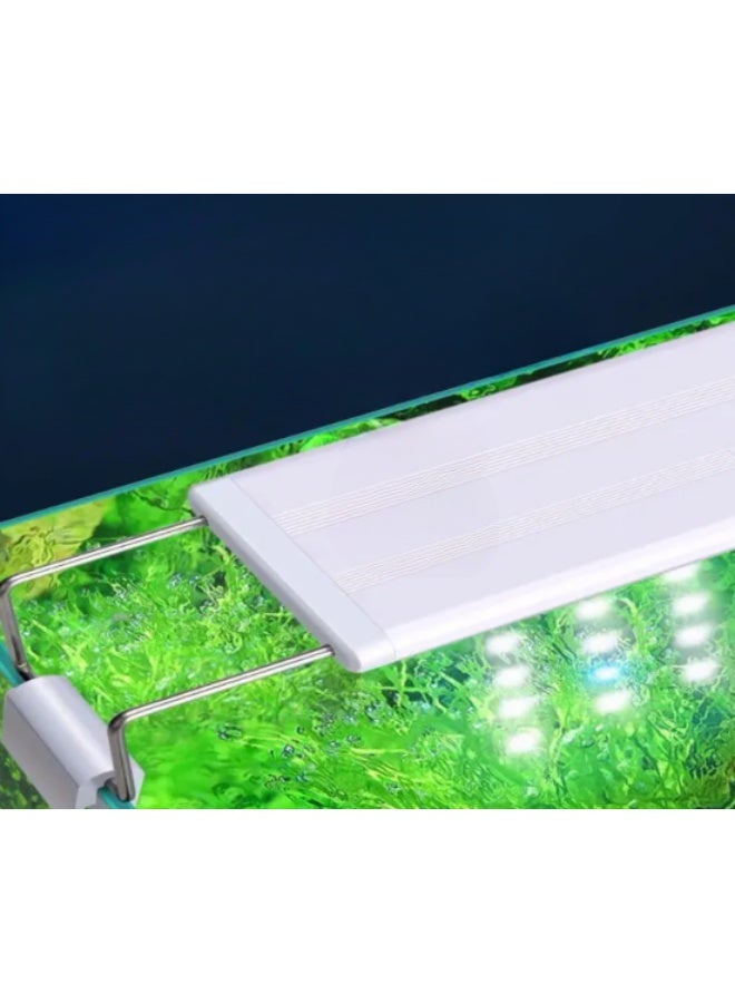 حوض أسماك فلورسنت LED فائق السطوع عالي الجودة قابل للتمديد إضاءة الشعاب المرجانية المزروعة والبحرية والمياه العذبة - Image 1