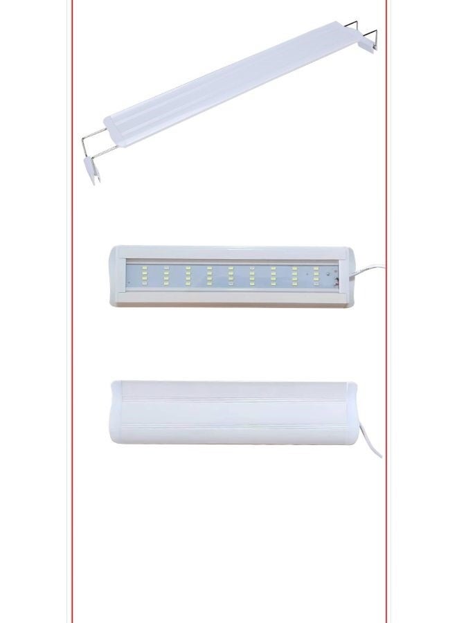 حوض أسماك فلورسنت LED فائق السطوع عالي الجودة قابل للتمديد إضاءة الشعاب المرجانية المزروعة والبحرية والمياه العذبة - Image 2